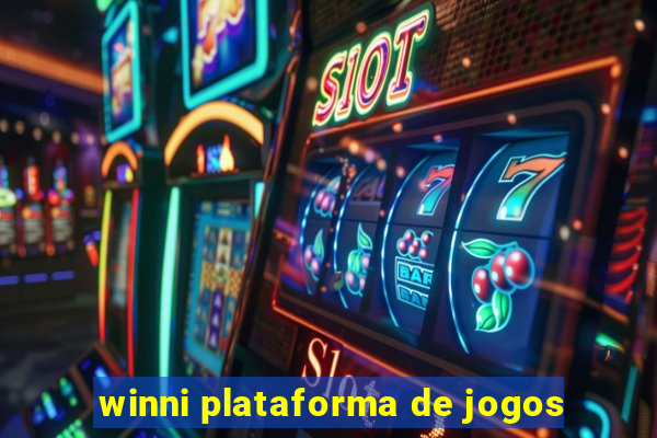 winni plataforma de jogos